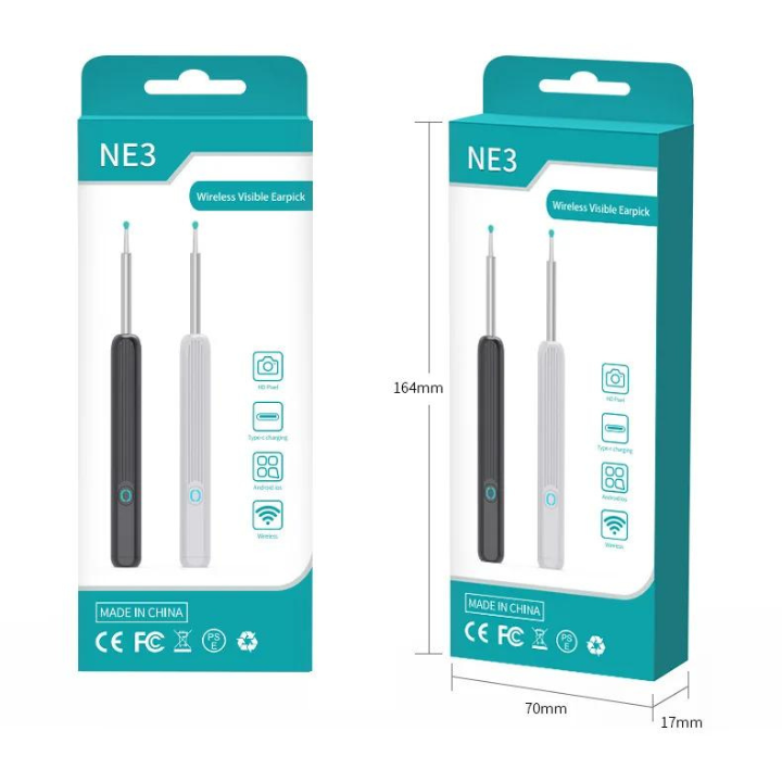 EarCam® Limpiador de oídos con cámara