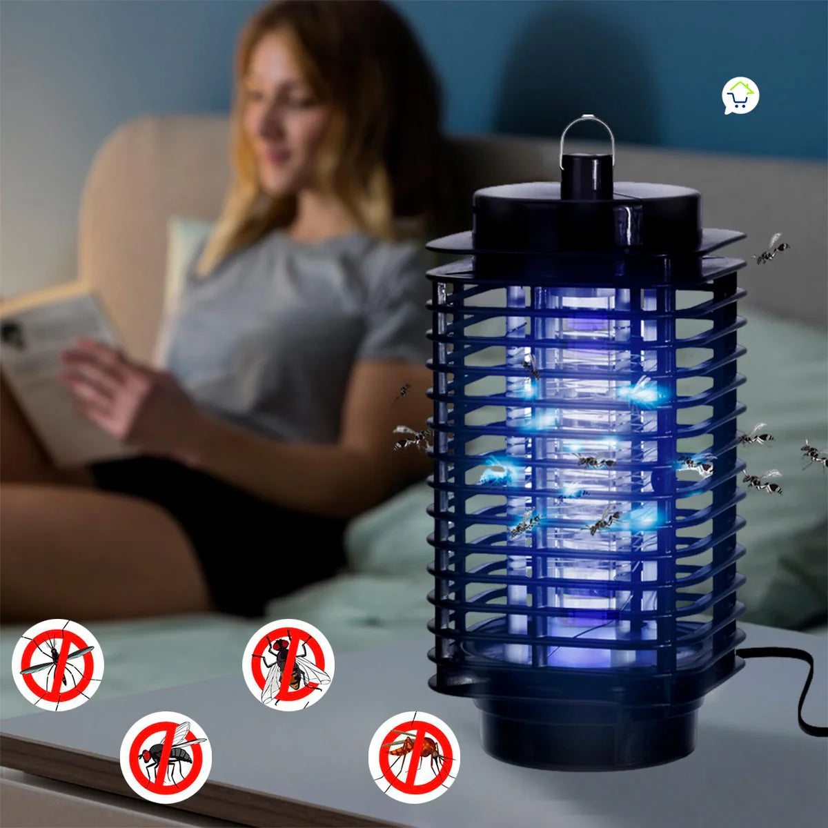 Lámpara Mata Mosquitos