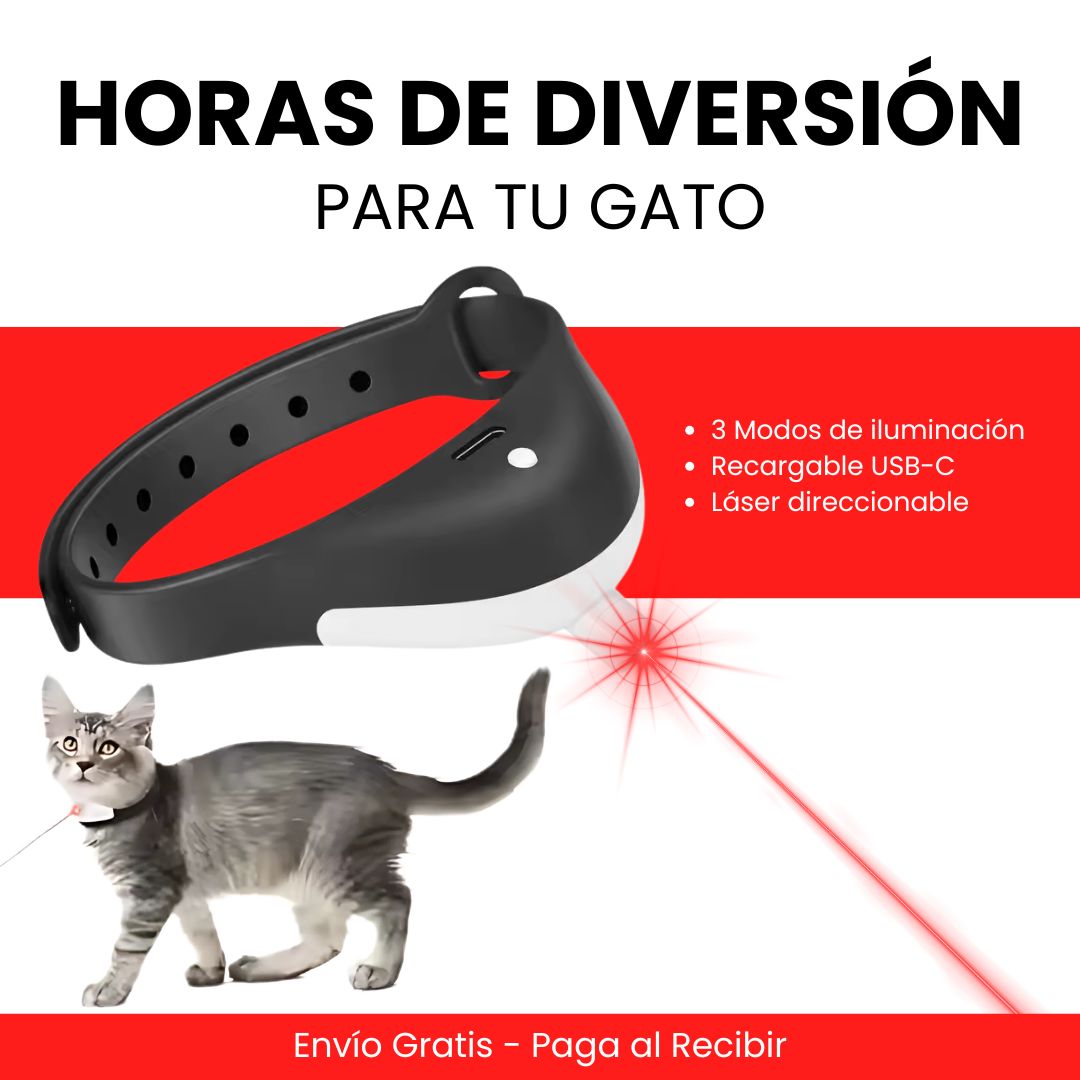 Collar Láser para Gatos