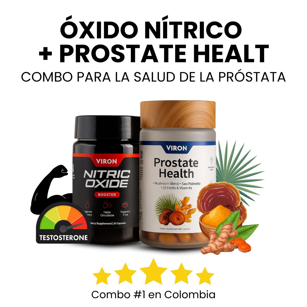 Prostate Healt + Óxido Nítrico.