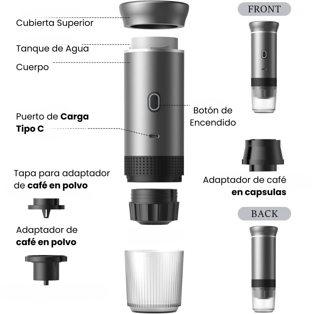 GoPress® Cafetera Expresso Portátil