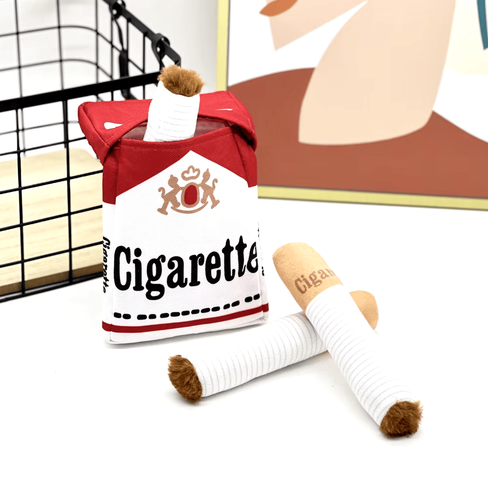 Juguete de peluche de cigarro Snoop-Dog para masticar