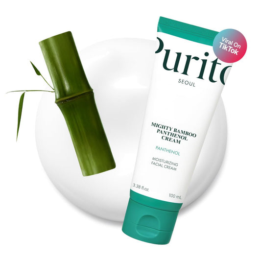 Purito Mighty Bamboo Panthenol Cream.