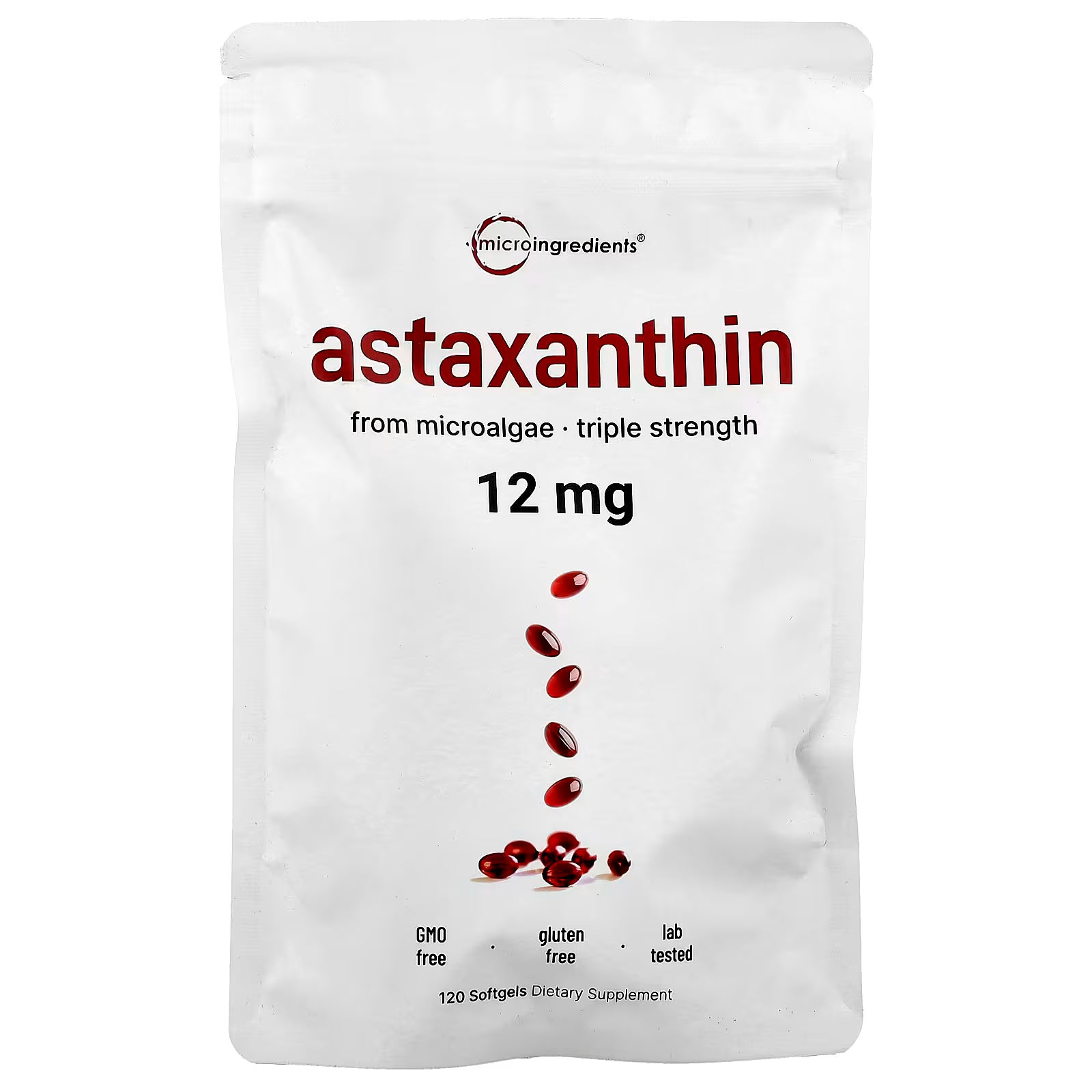 Astaxanthin Microingredients 12mg