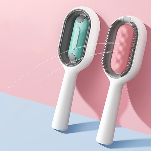 PETBRUSH® CEPILLO 3EN1 PARA MASCOTAS (PEINA, BAÑA Y QUITA MOTAS)