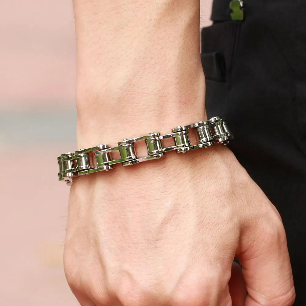 PULSERA ESTILO CADENA BAÑADA EN PLATA 💎