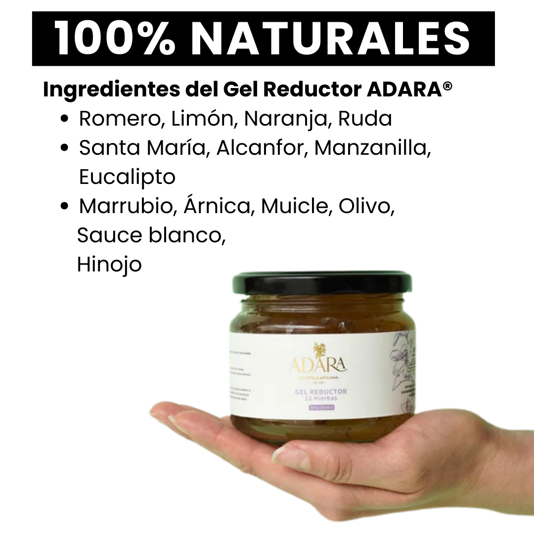 Gel reductor "12 Hierbas"