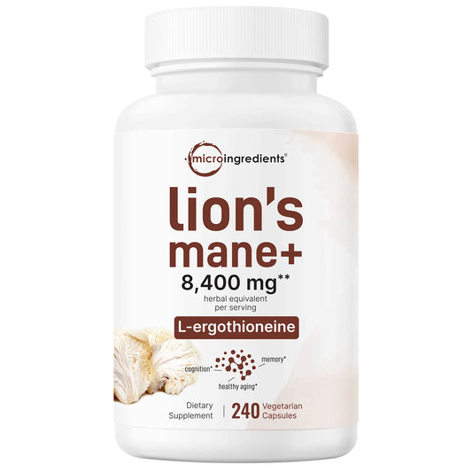 Microingredients® Melena de León + L-ergotioneína.
