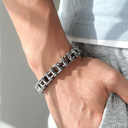PULSERA ESTILO CADENA BAÑADA EN PLATA 💎