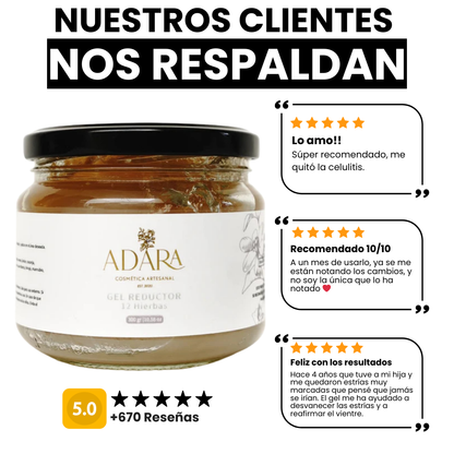 Gel reductor "12 Hierbas"