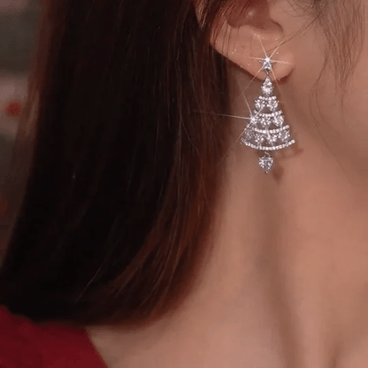 TreeGlow™ Aretes Navideños de Lujo ✨